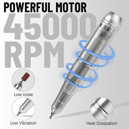 45000RPM Cordless Nail Drill-V2