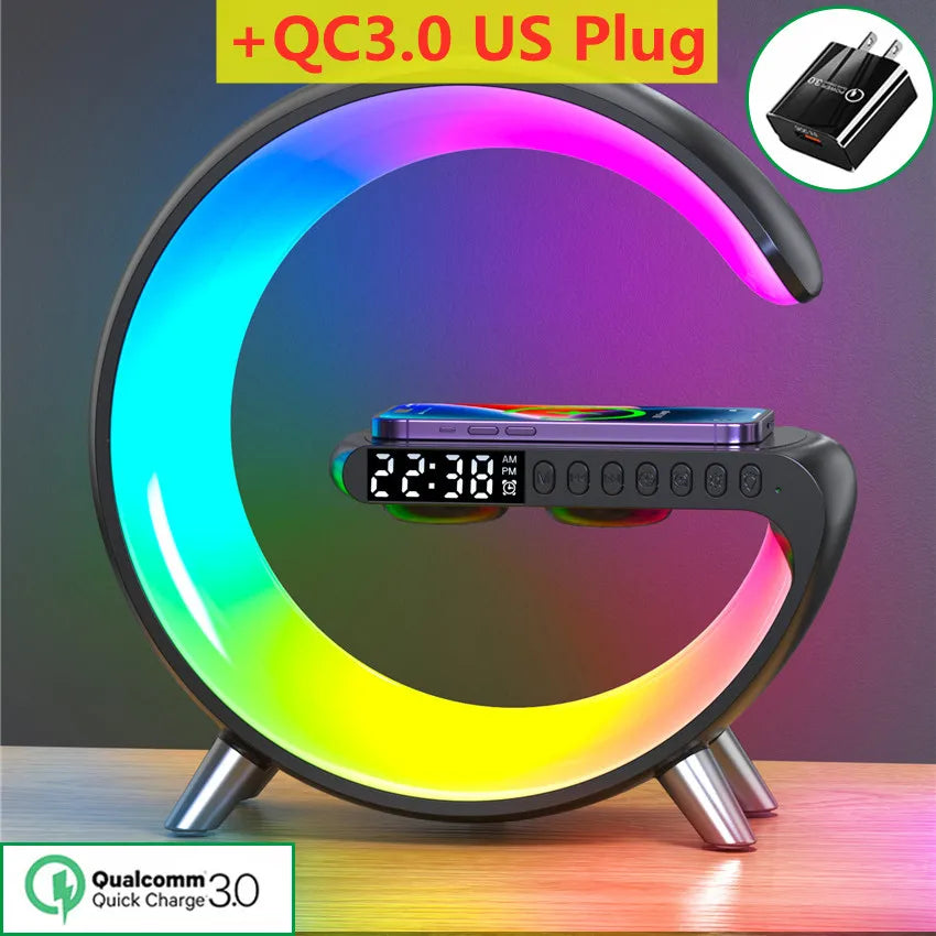 Multifunctional Wireless Clock Charger