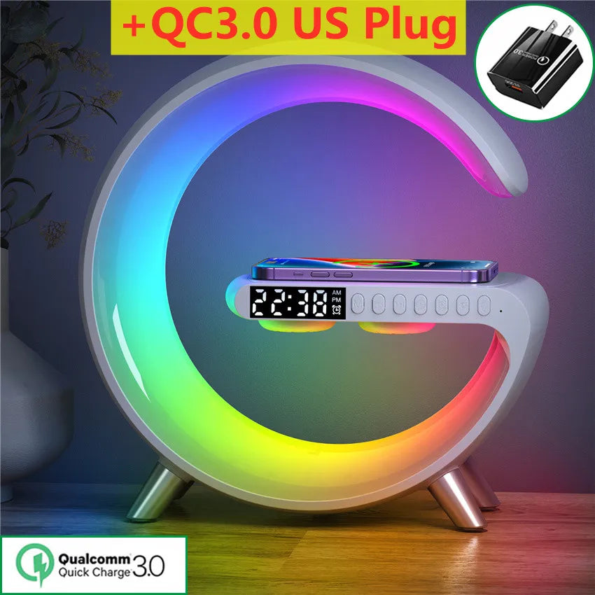 Multifunctional Wireless Clock Charger