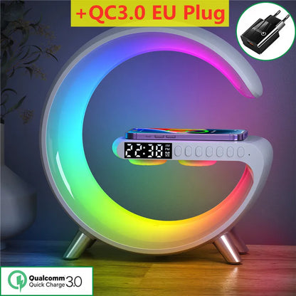 Multifunctional Wireless Clock Charger