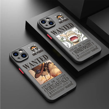 One Piece Wanted Phone Case for iPhone