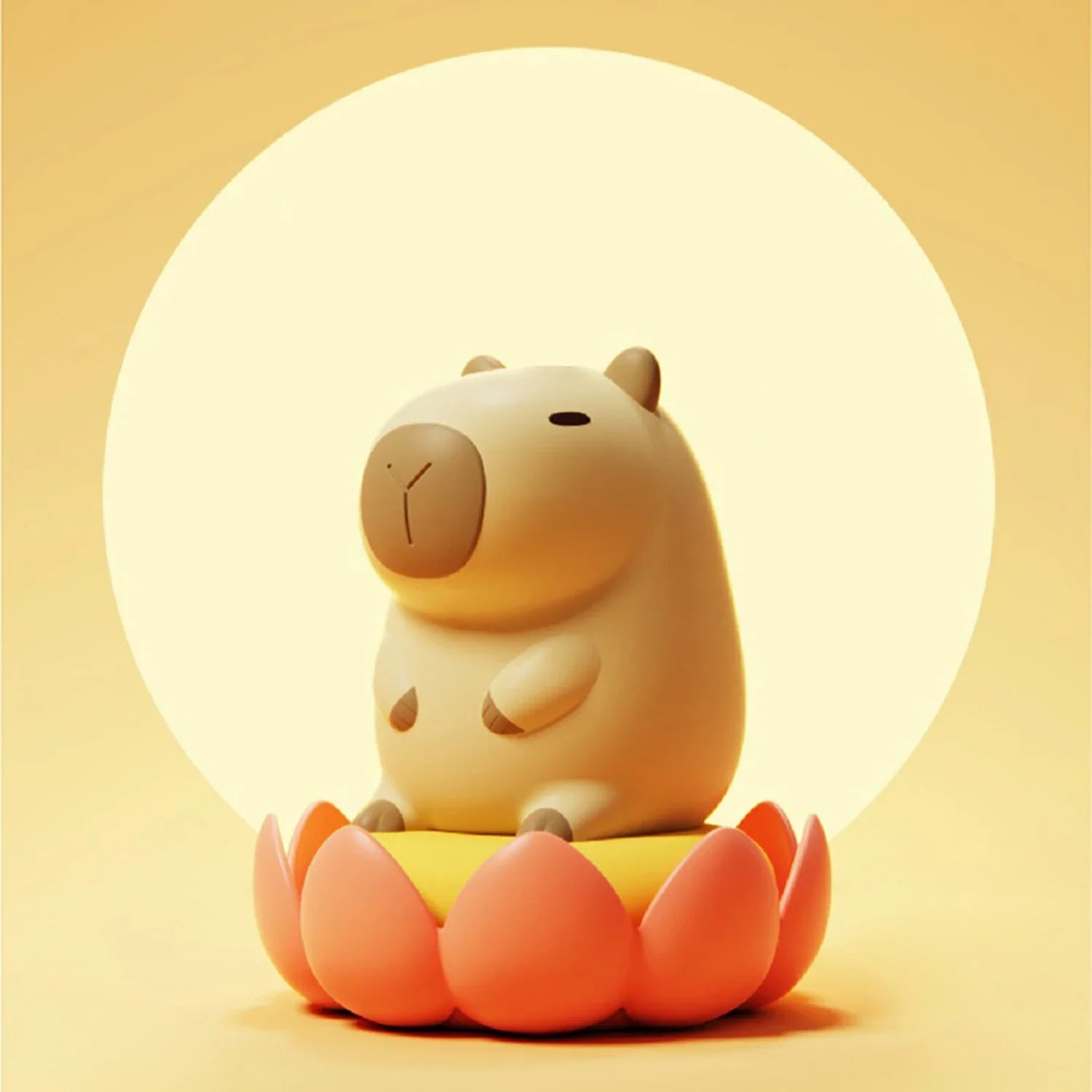 Capybara Silicone LED Night Light