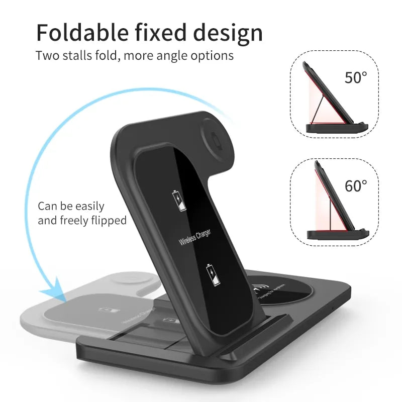 3 in 1 Wireless Charger Stand